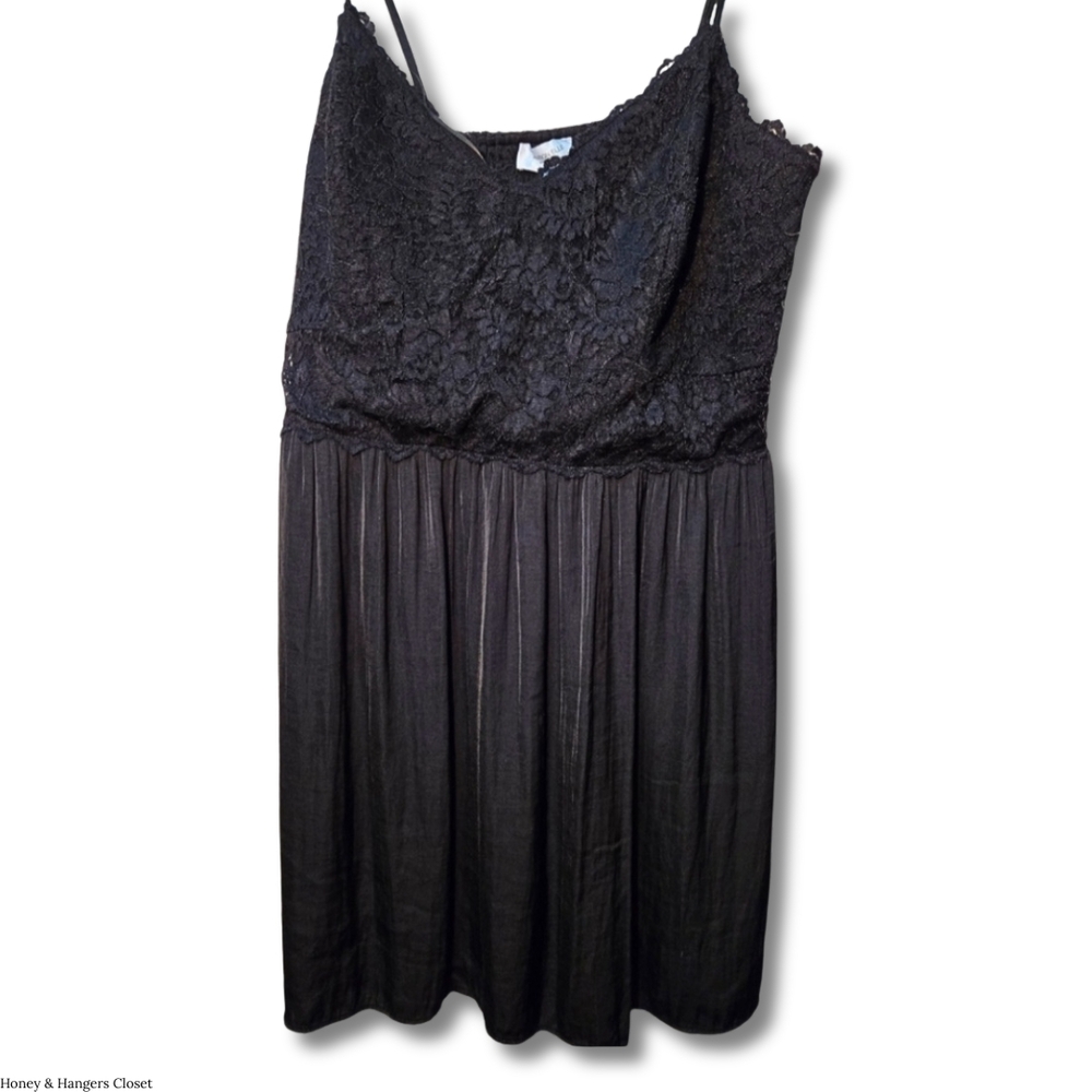 Addition Elle Black Lace Dress | Size 20